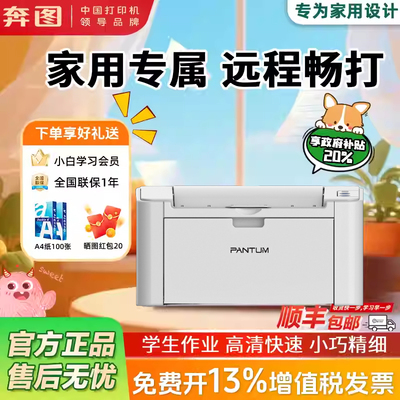 政府补贴奔图P2518NW家用