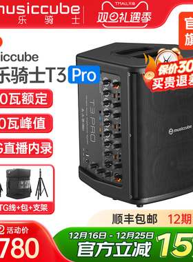 音乐骑士旗舰店T3pro户外乐器音响直播k歌路演电吹管萨克斯音箱