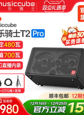 音乐骑士旗舰店T2pro户外乐器音响直播k歌路演电吹管萨克斯音箱