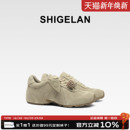 复古牛反绒德训鞋 休闲运动鞋 女鞋 单鞋 软底舒适时尚 诗歌兰2025新款