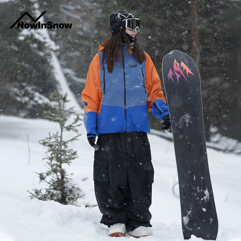 nowinsnow专业滑雪服套装女