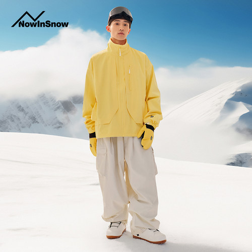 nowinsnow单板滑雪服女套装