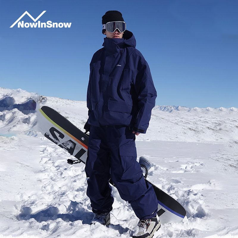 nis滑雪服套装男女同款