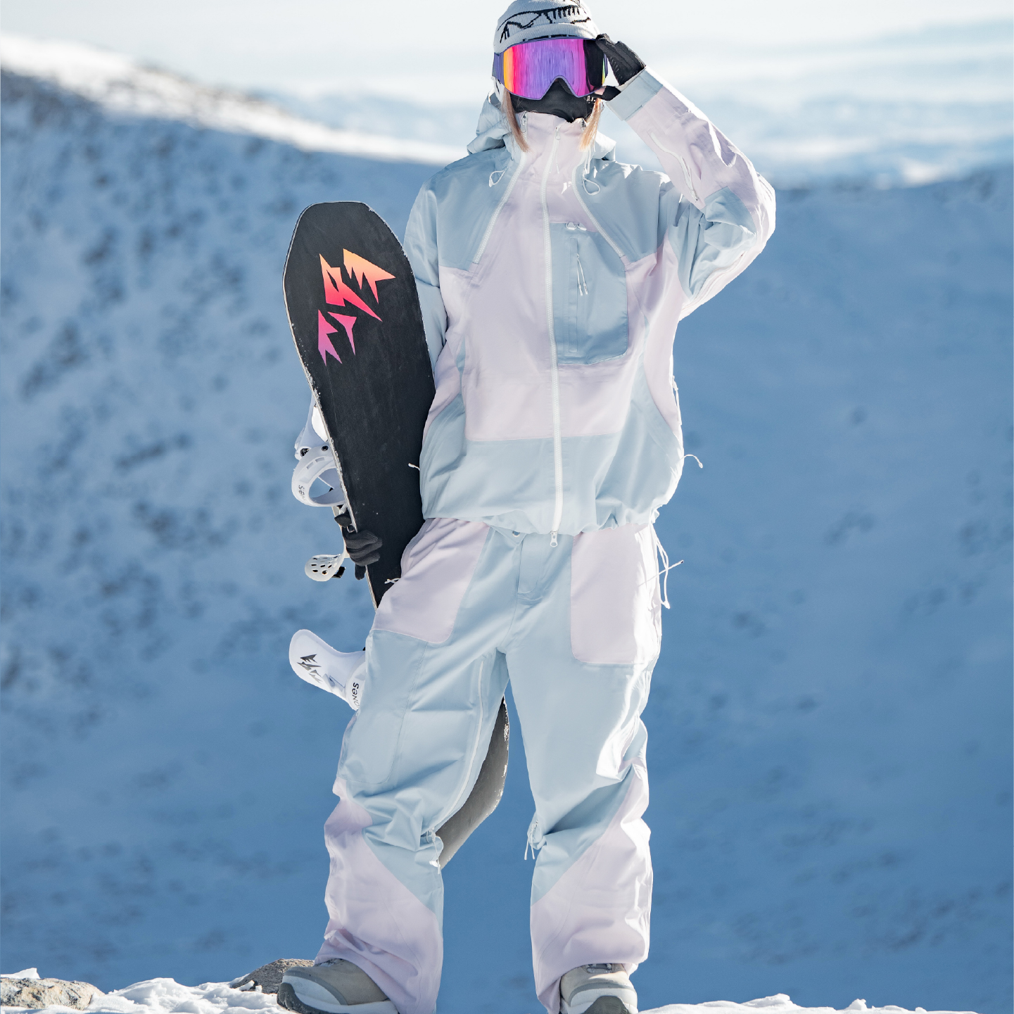 nowinsnow滑雪服套装女