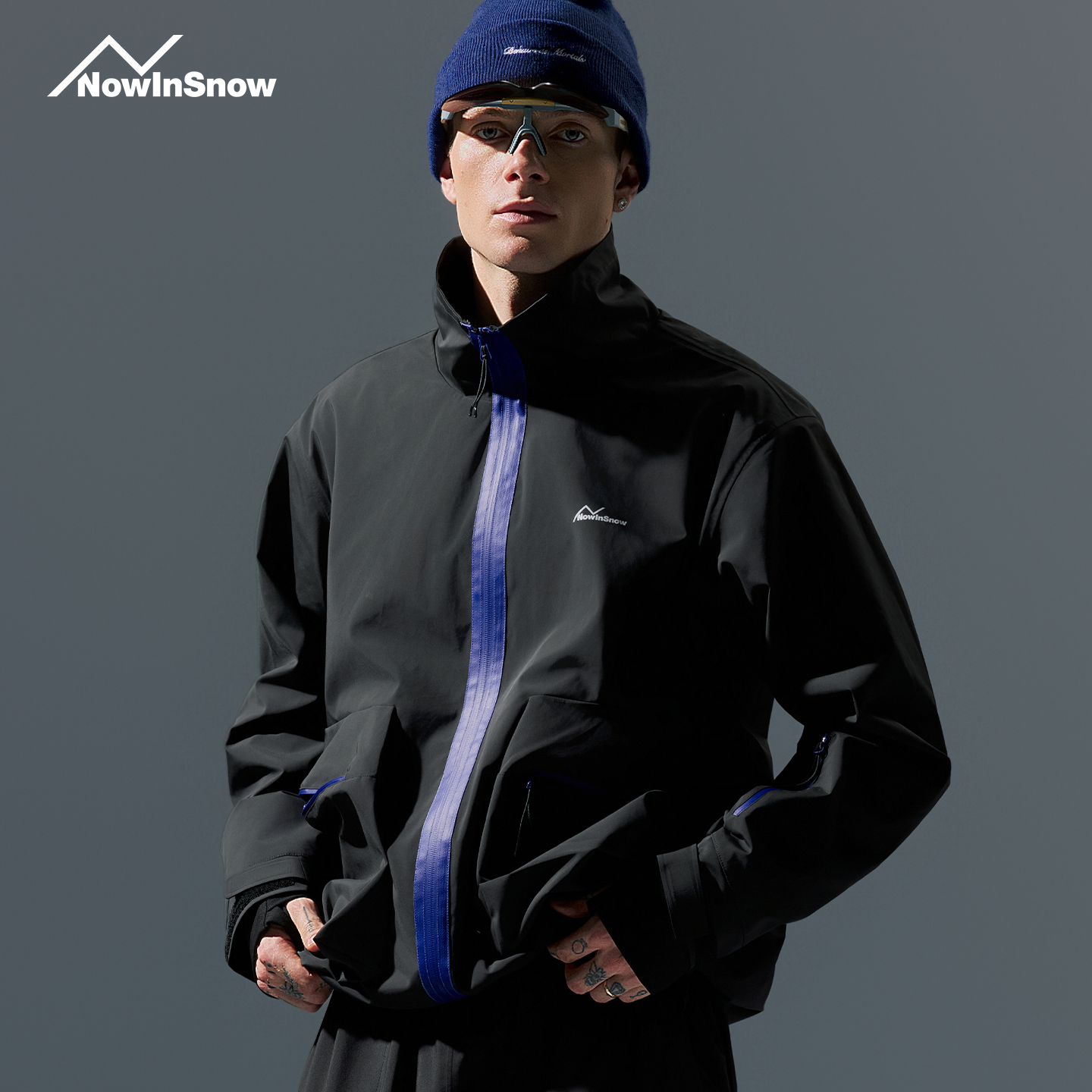 nowinsnow滑雪服上衣男款