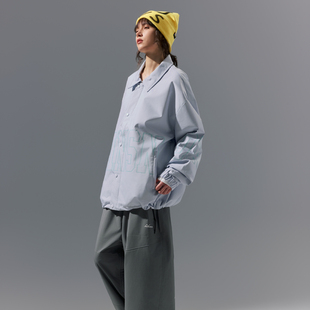 nowinsnow滑雪教练夹克滑雪衣宽松百搭防水滑雪服夹棉女保暖雪衣