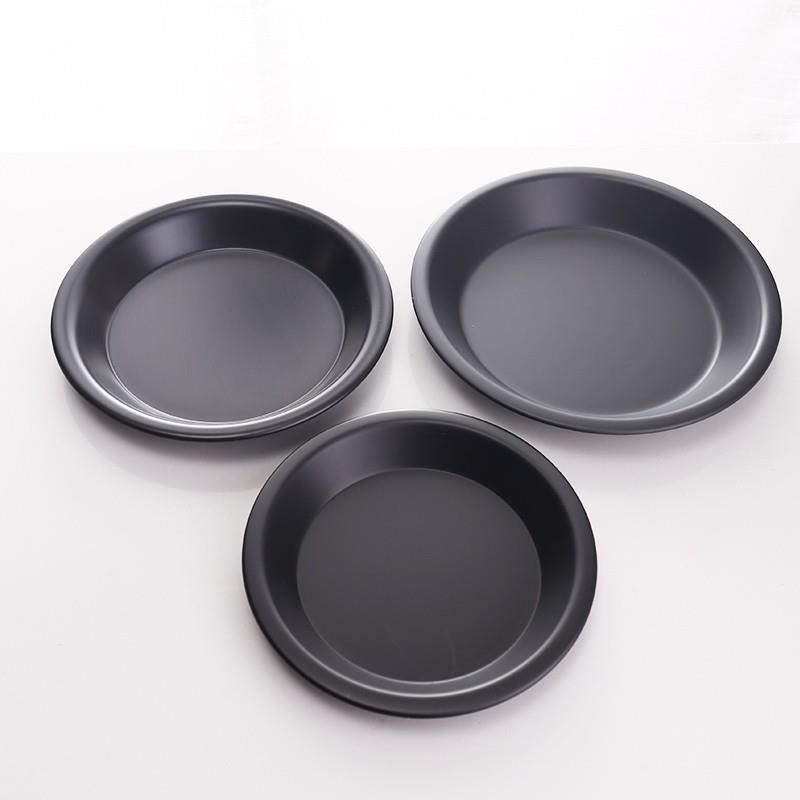 三能披萨盘商用比萨盘Pizza盘6寸8 9 10寸12寸加厚烤盘家用模具