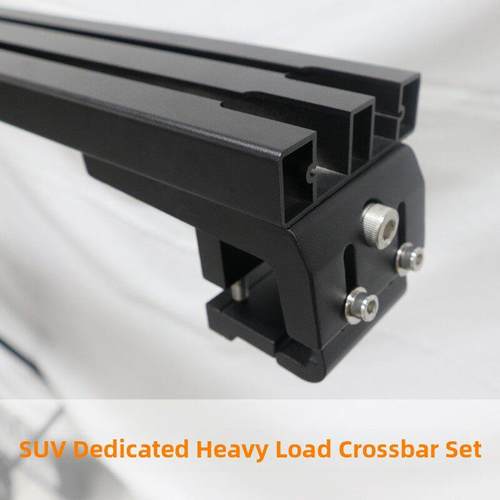 Suv越野皮卡行李架平台通用全铝合金重型固定爪专用车用夹具横杆