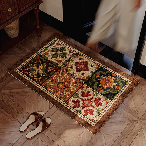 伴居年华高弹高密丝圈入户地垫