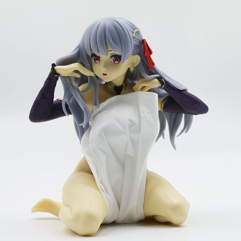 龙精石GK跪姿伽摩手办迦出水芙蓉动漫模桌面机箱摆件手办肉感