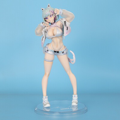 新品国产现货Bibi Buttons近未来猫又MIU原画手办生日礼物男生