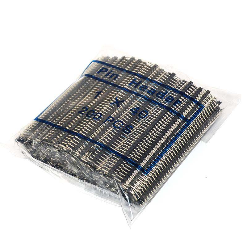 Risym 单排针 2.54MM间距 1*40P 普通 单排排针 1包200条(整包)