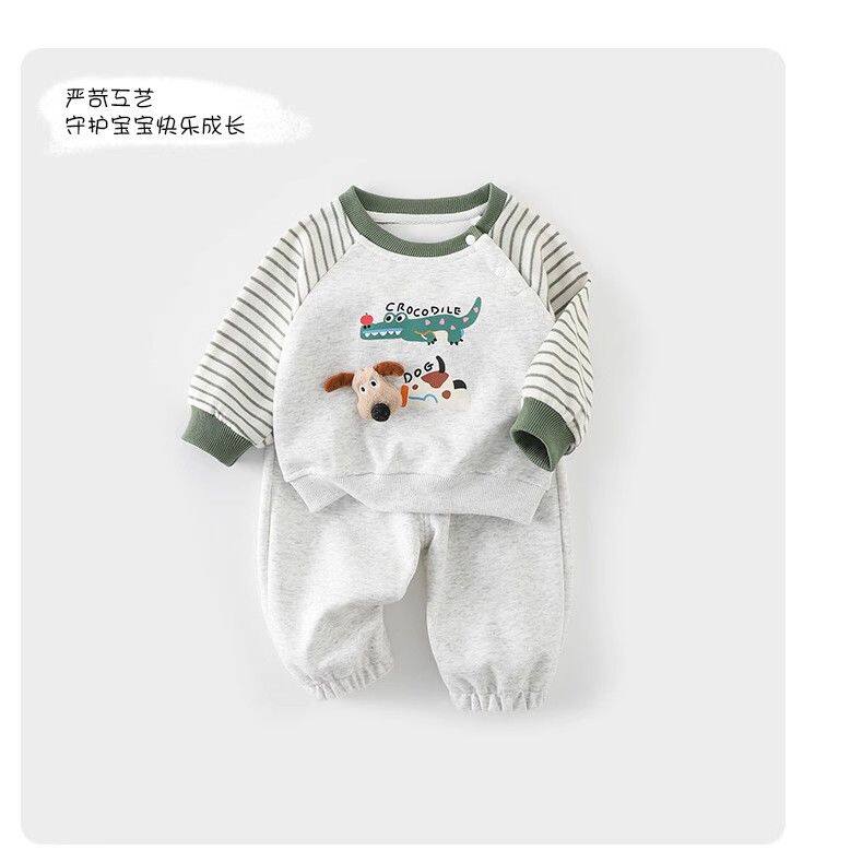 新生婴儿衣服春秋长袖连
