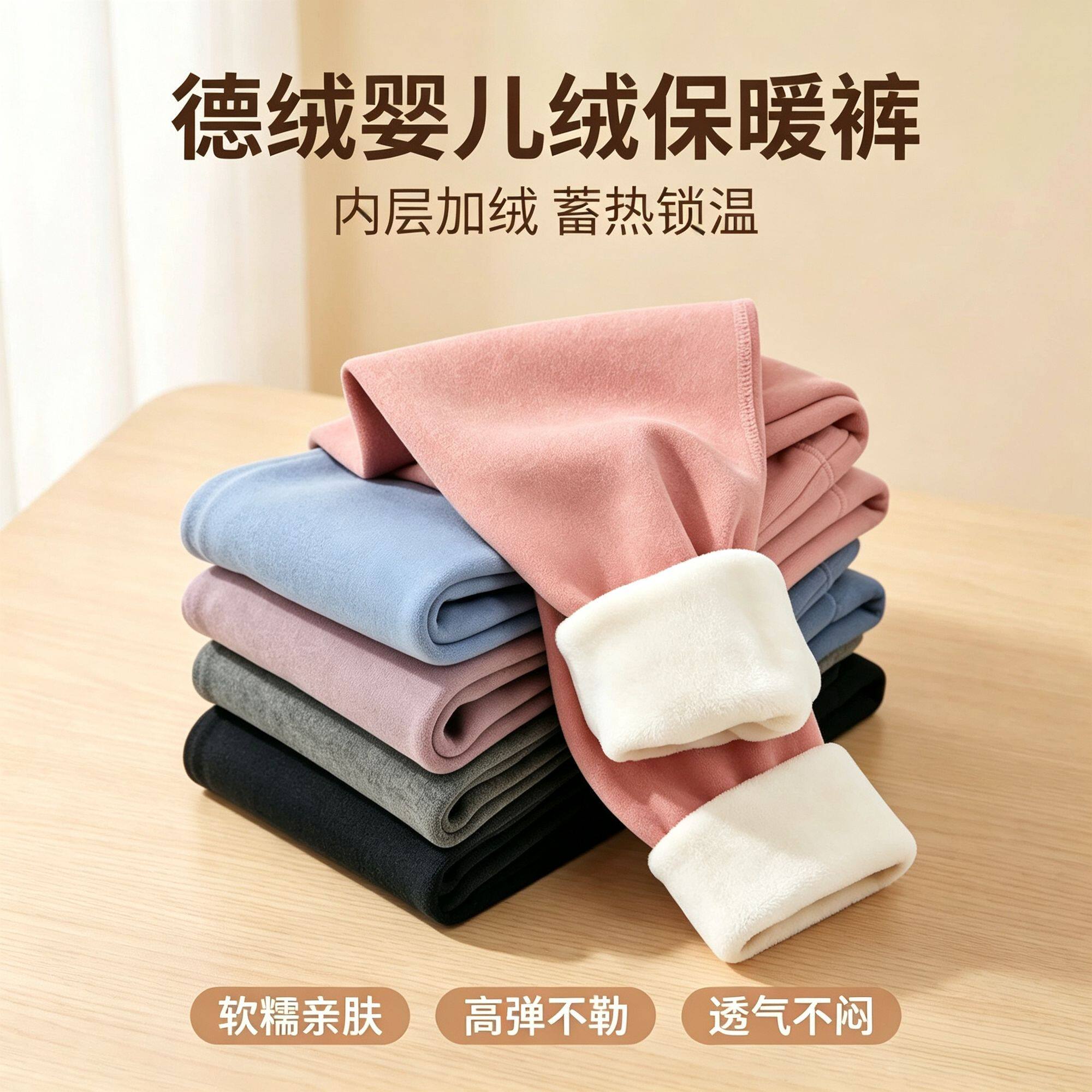 7A抗菌儿童保暖一体加绒