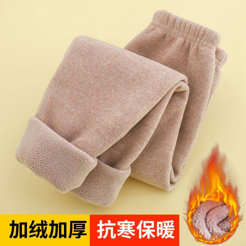 儿童奥粒绒裤子男童秋冬