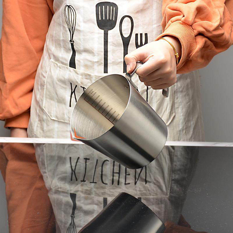 加厚大号量杯带刻度304不锈钢计量杯家用烘焙奶茶度量杯拉花杯,厨房/烹饪用具,杯子,淘宝优惠券,粉丝福利购,淘宝优惠卷