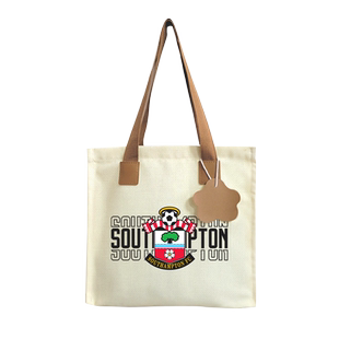 2024南安普顿队圣徒足球帆布包袋子手提单肩背包购物补习学生书包