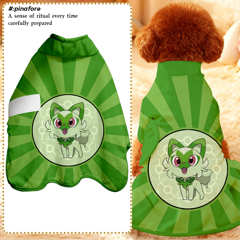 御三家新叶喵润水鸭宠物浴袍