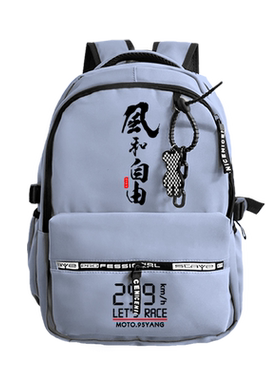 重机机车摩托车时速双肩背包
