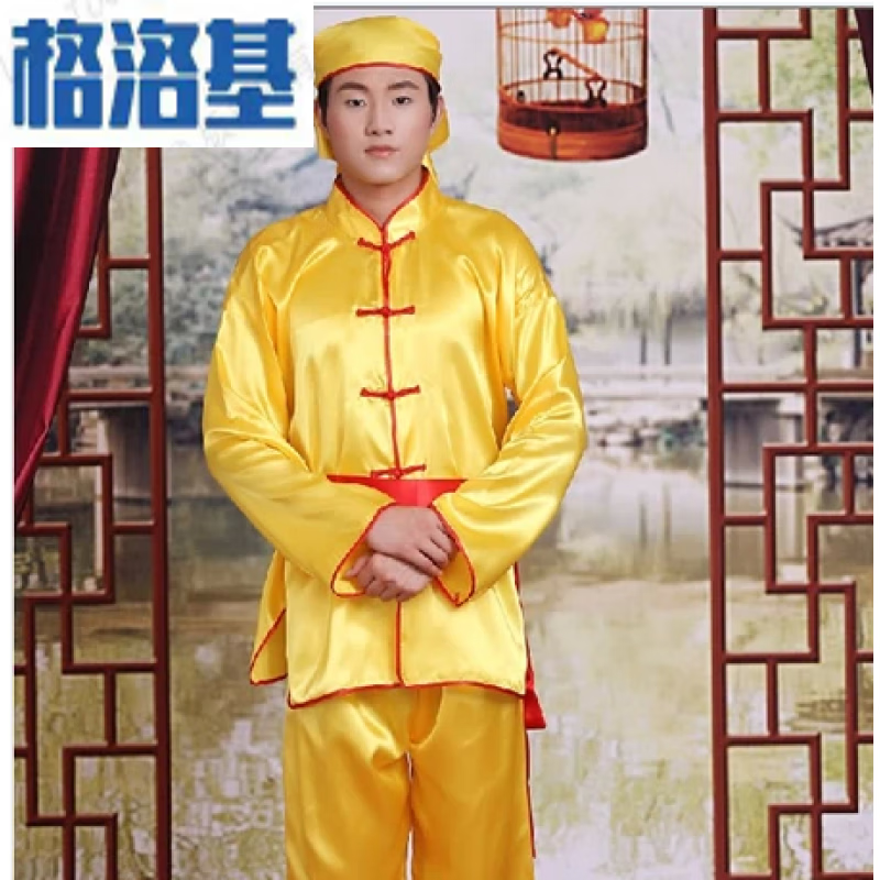 格洛基（GELUOJI）大型表演端午节民族服男划龙舟中式古典轿夫服怎么样,好用不?