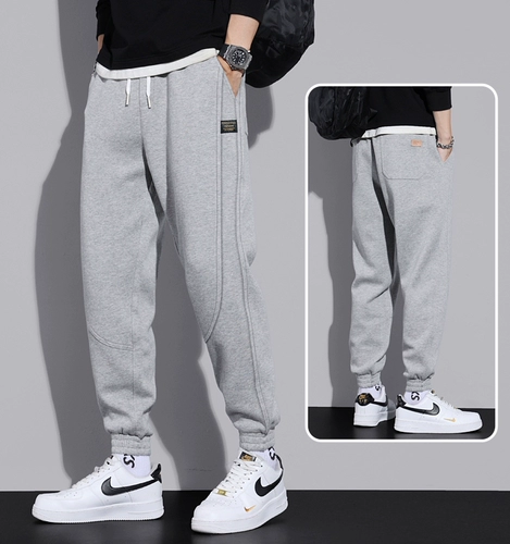 Мужские демисезонные штаны для отдыха, утепленный комплект, коллекция 2023, большой размер