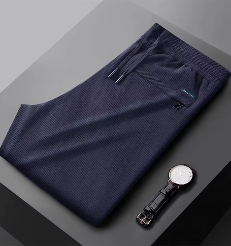 Мужские демисезонные утепленные спортивные штаны для отдыха, большой размер, свободный прямой крой