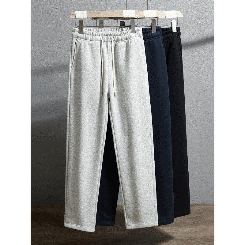 home daily 重磅360G卫裤男士秋季直筒休闲裤男士纯色宽松运动裤,男装,秀禾服,淘宝优惠券,粉丝福利购,淘宝优惠卷