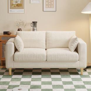 拉车套罩沙发小户型简约现代三双人出租房卧室客厅网红布艺简易木