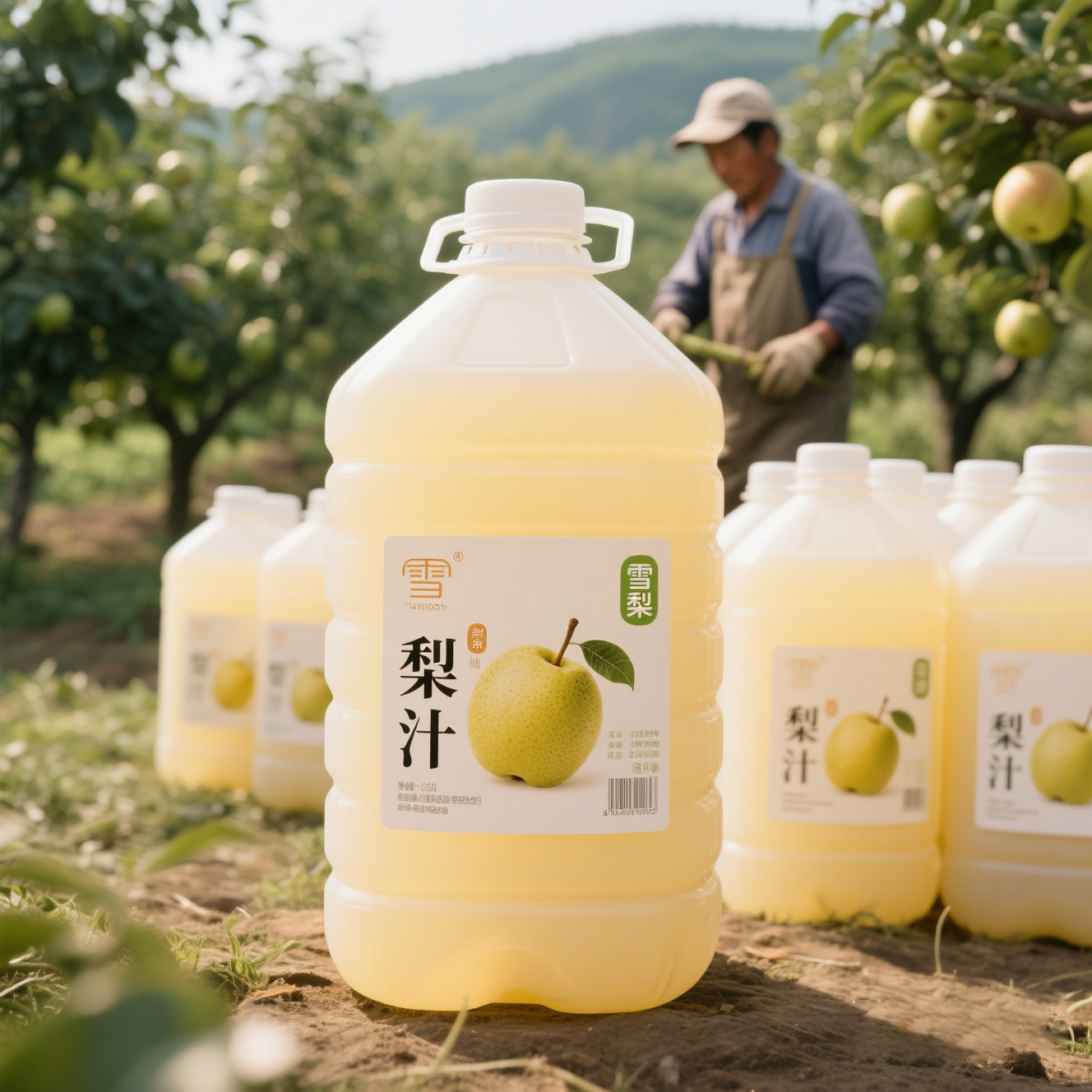 【央妈推荐】换季常备清润秋冬轻负担梨汁风味饮料220ml*10瓶整箱