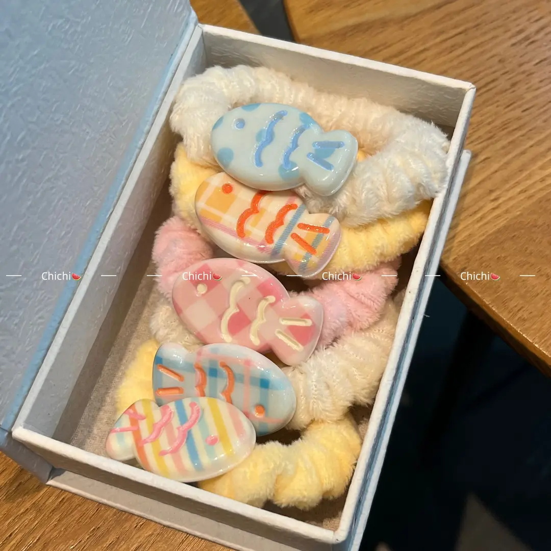 初屿可爱鲷鱼烧发夹饰品