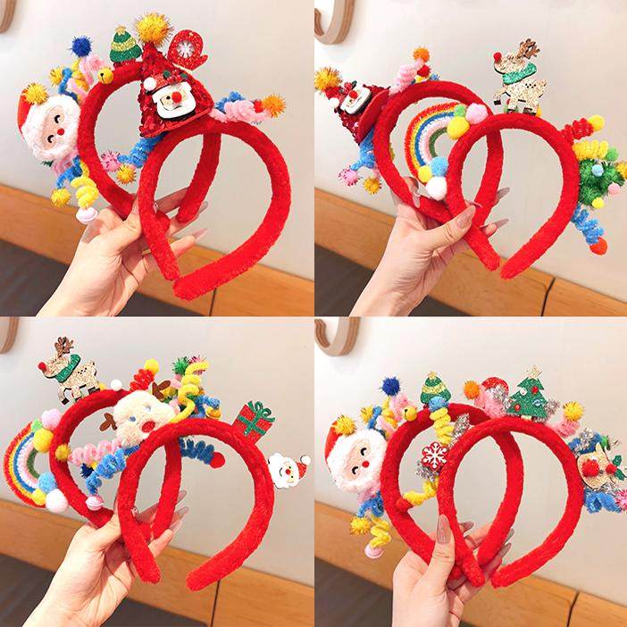 儿童圣诞节头饰发箍2024