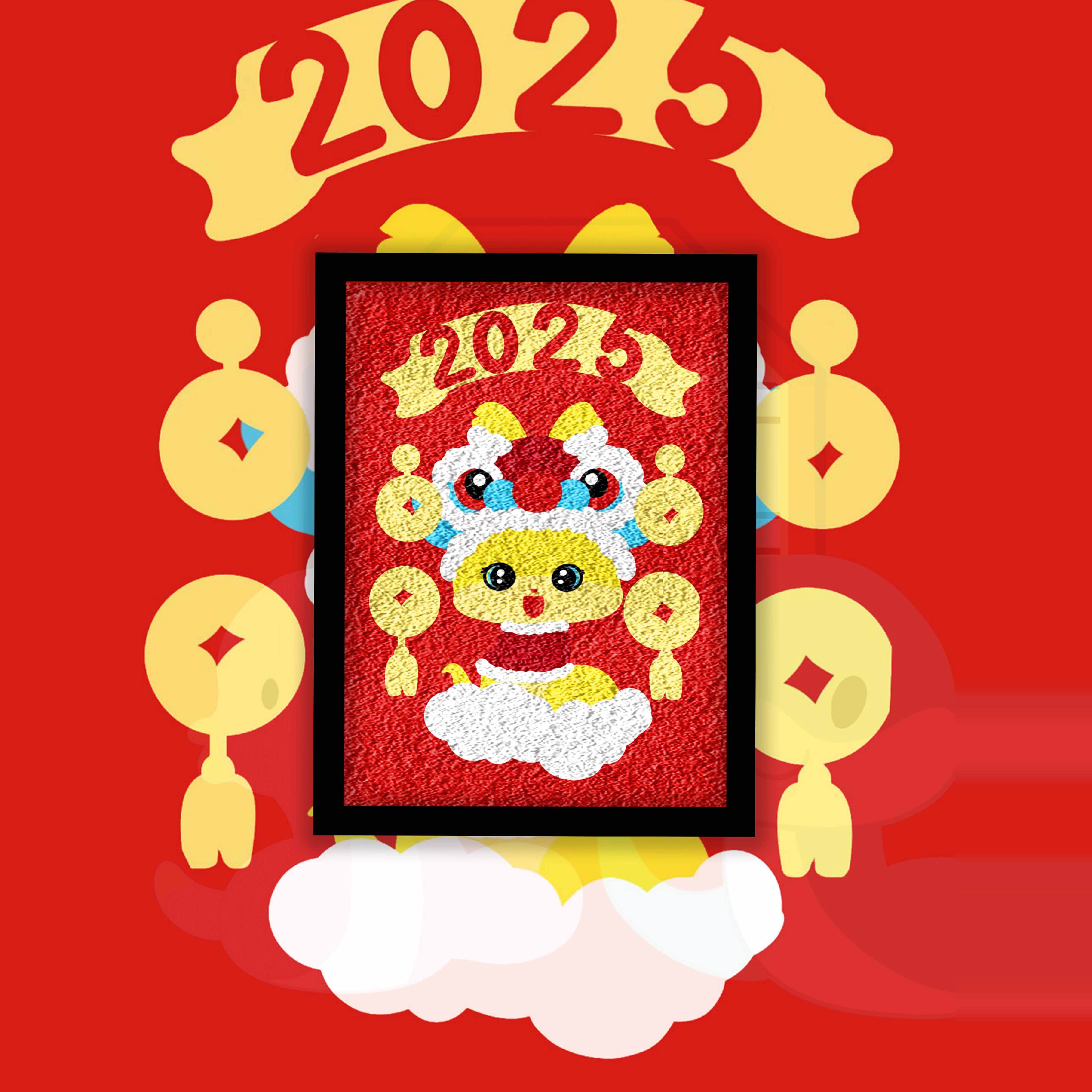 2025蛇年手工diy材料包文创活动