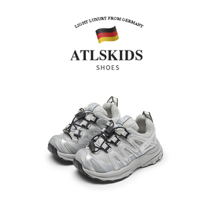 SAULMNOKIDS儿童老爹鞋软底秋新款女童运动鞋防滑男童户外登山鞋