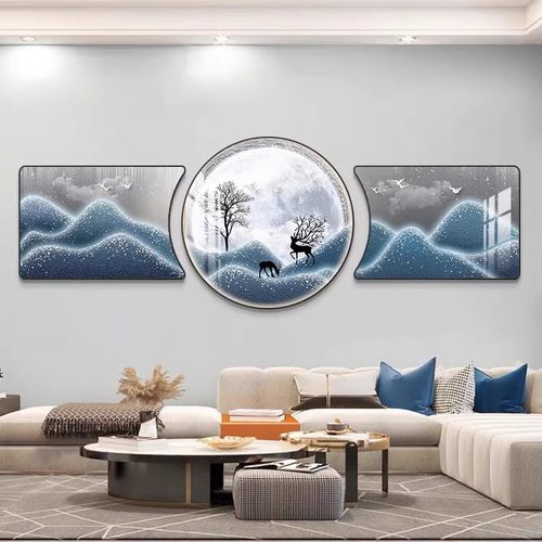 沙发背景墙轻奢风可定制包邮价保