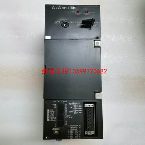 【荣强工控】MITSUBISHI三菱A系列A2ACPU R21二手拆机成
