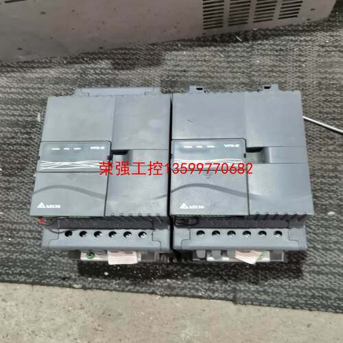【荣强工控】拆机台达变频器VFD055E43A，功能包好，成