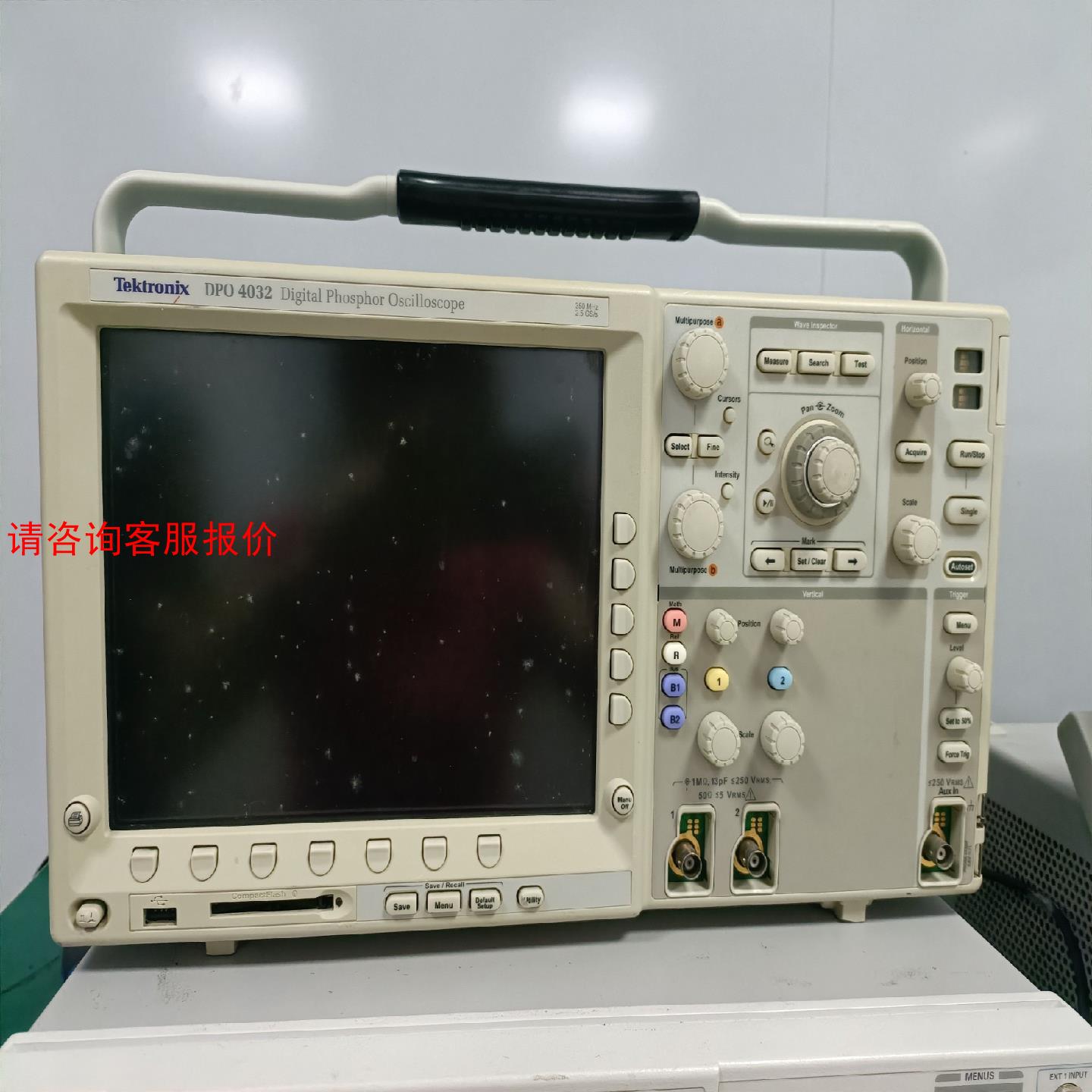 出售泰克DPO4032示波器，350Mhz,2.5GS采样率