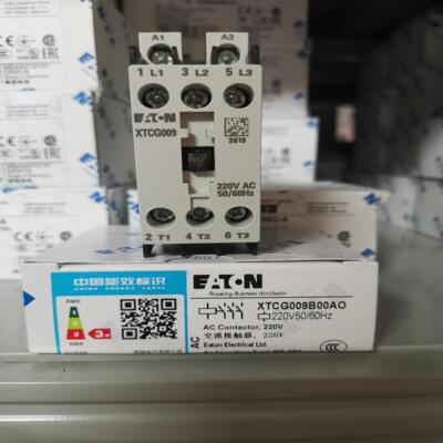EATON接触器XTCG009B00AO 220VAC议价