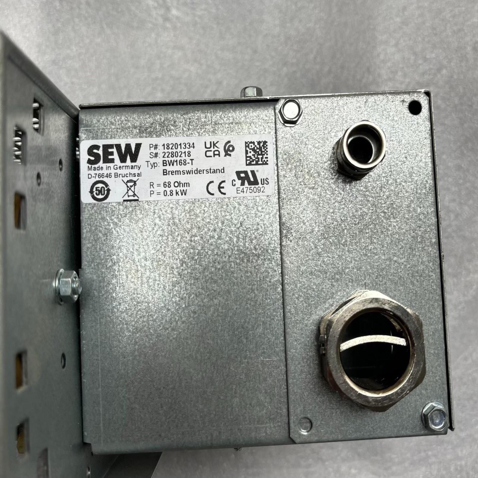 德国SEW刹车电阻BW168-T功率0.8千瓦全新现货