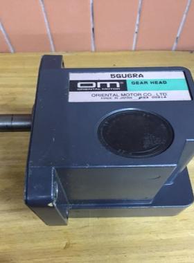 东方电机5GU6RA转角中实减速器 可配 90W 120W电机 拆机 议价