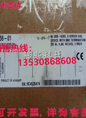 原装供应NI USB-6363 BNC 782258-01 by /
