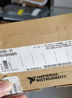 NI 9232 PN：782000-01 全新议价