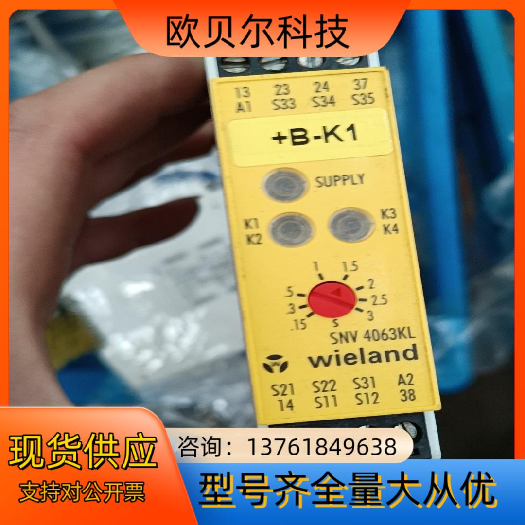 原装SNV 4063KL-A安全继电器 R1.188.062
