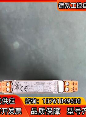 全新魏德米勒模拟 信号隔离器8432270000 WTS4