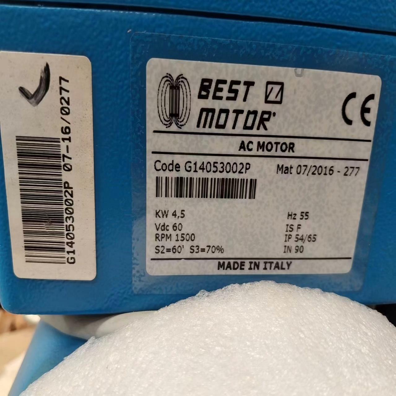（设备配件）电机BESTG14053002P   MOTOR
