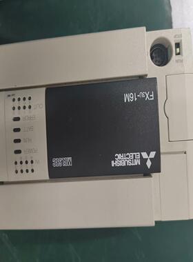 【工控自动化】三菱PLC，FX3U-16MT，拆机，橙色新，功能包议价