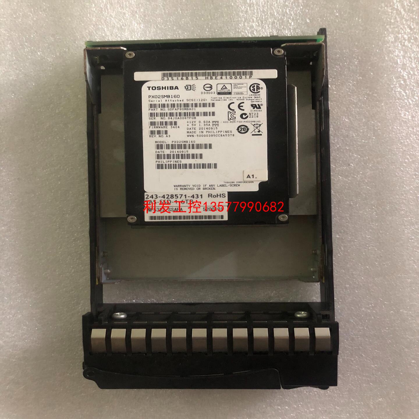 议价[利发工控]NEC 存储 1.6T SAS 2.5寸 12g PX02S