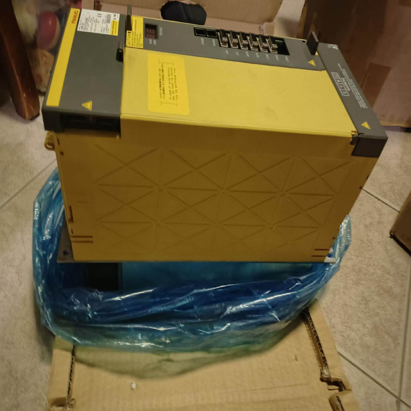 （设备配件）拆机A06B－6141－H022#580主轴驱动器，九成新，