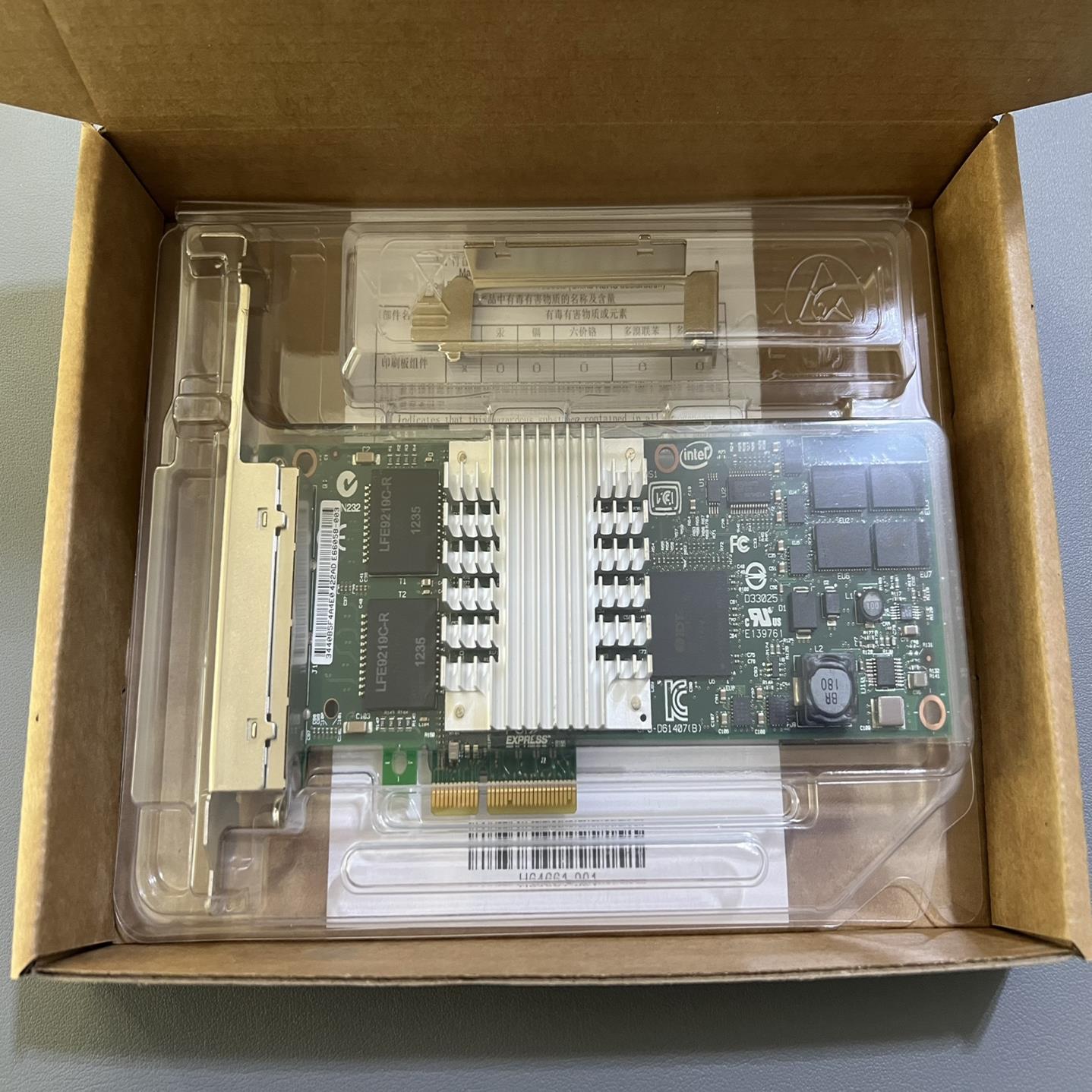 Intel 9404PT 4口千兆网卡 PRO/1000 8