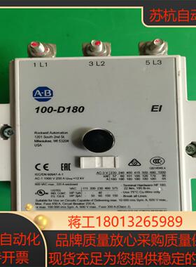 AB罗克韦尔AB接触器型号100-D180 EI，24VDC
